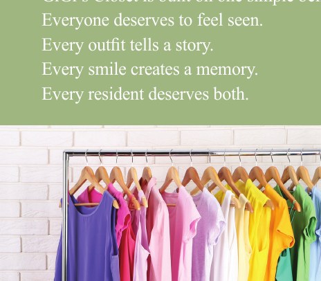 A colorful rack of comfortable clothing